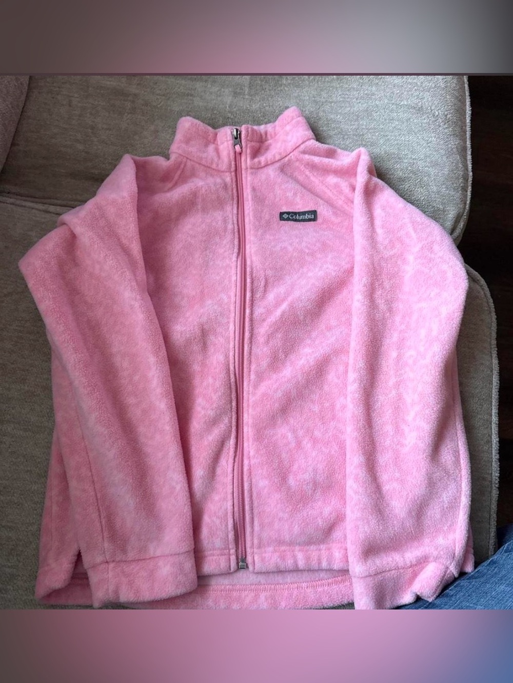 Kids Pink Fleece Jacket